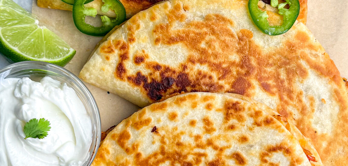 Chicken Quesadillas (Easy, Meal Prep Friendly)
