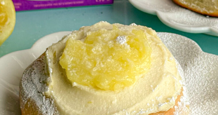 Fluffy Sweet Lemon Rolls (Tangzhong Method)